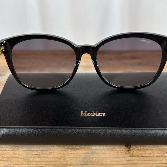 NWT MaxMara Prism Black Sunglasses main image 4